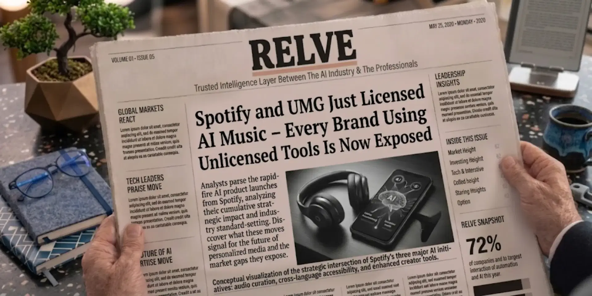Spotify and UMG Just Licensed AI Music – Every Brand Using Unlicensed Tools Is Now Exposed