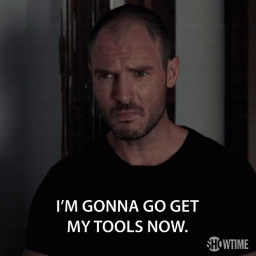 gif about getting the right tools