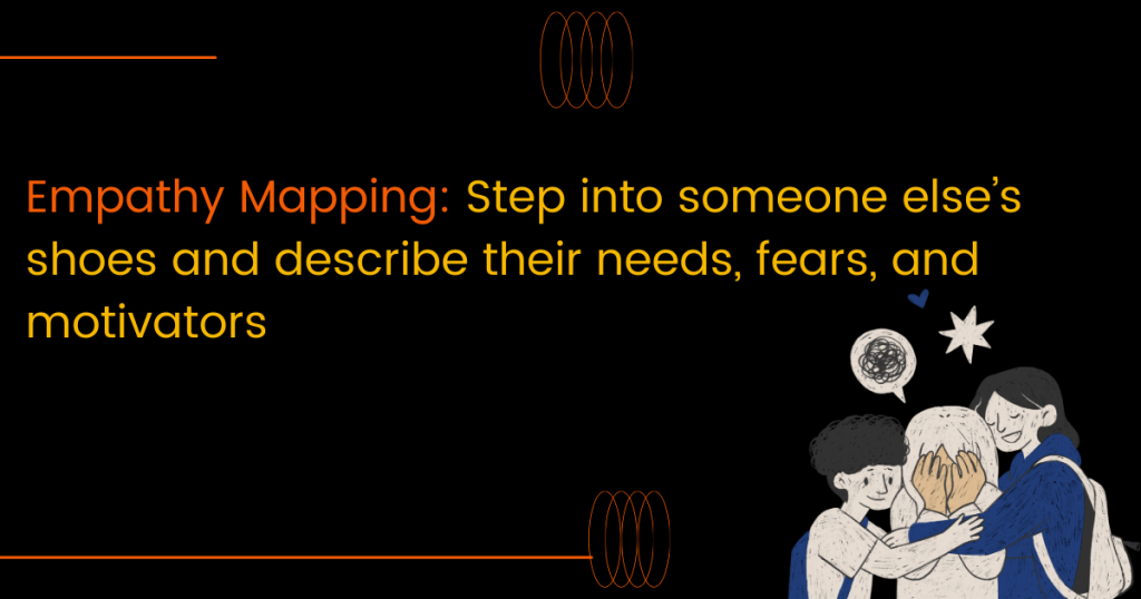 showing empathy