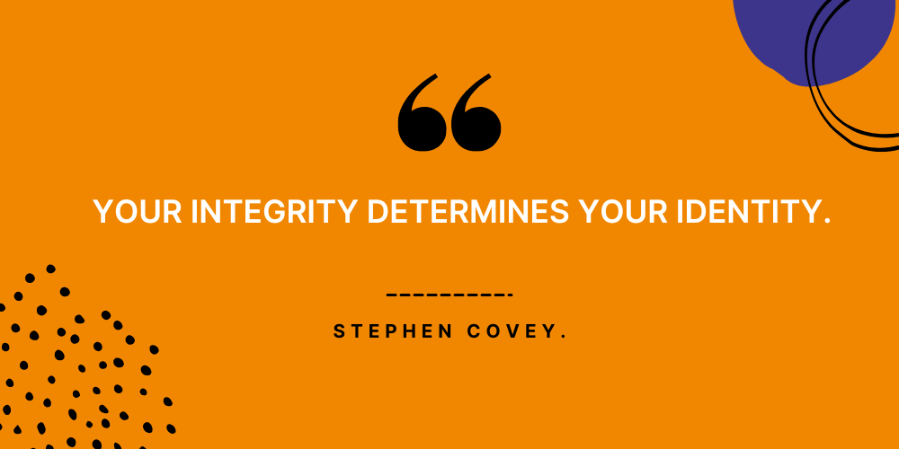 Quotation about integrity