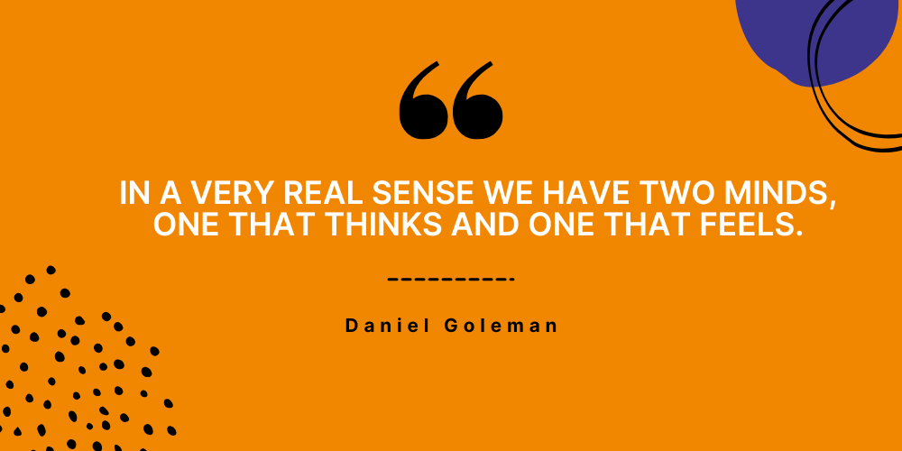 a quote about mindset by daniel goleman
