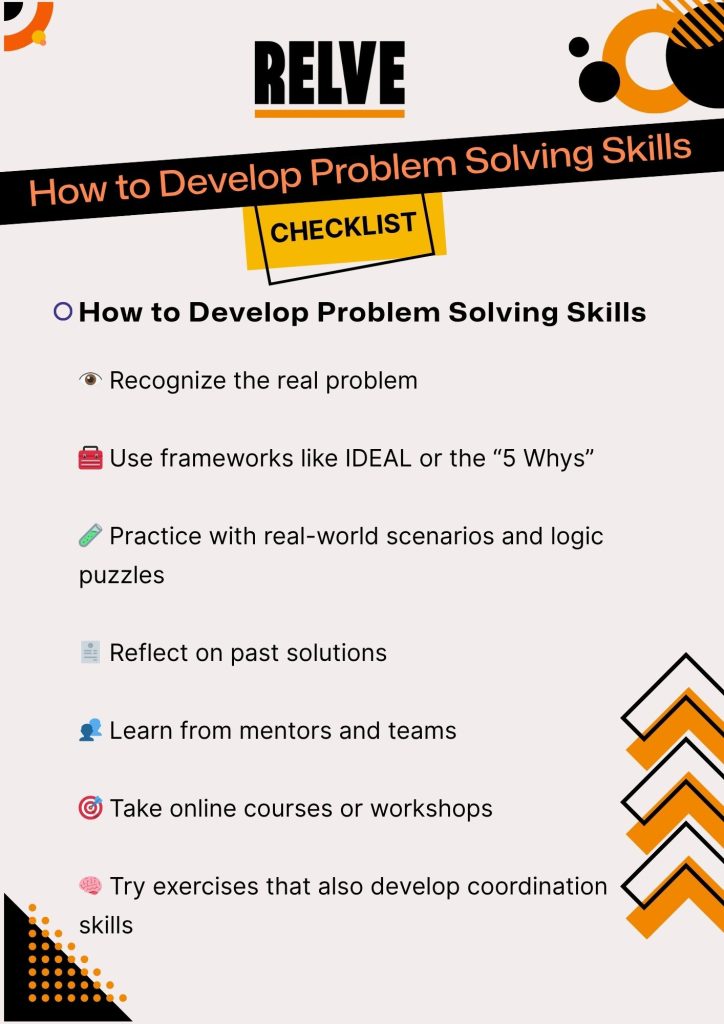 How to Develop Problem Solving Skills