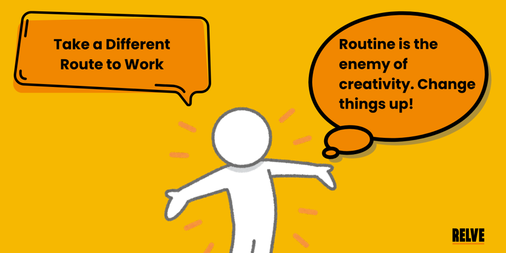 taking different route