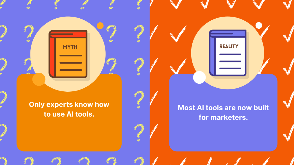 Myth 6 AI tools are hard to use