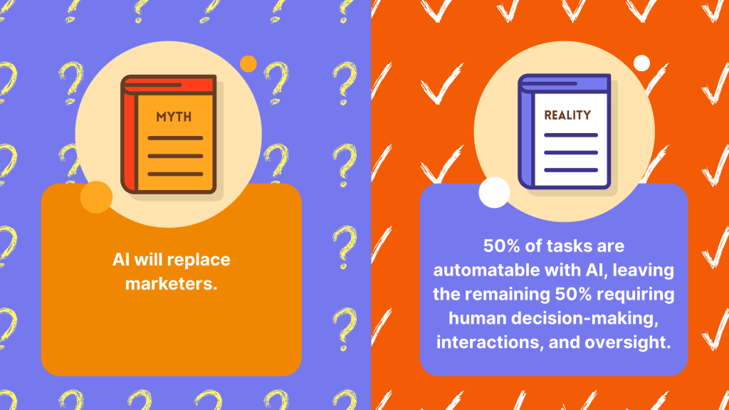 Myth 1 AI Will Replace Marketers