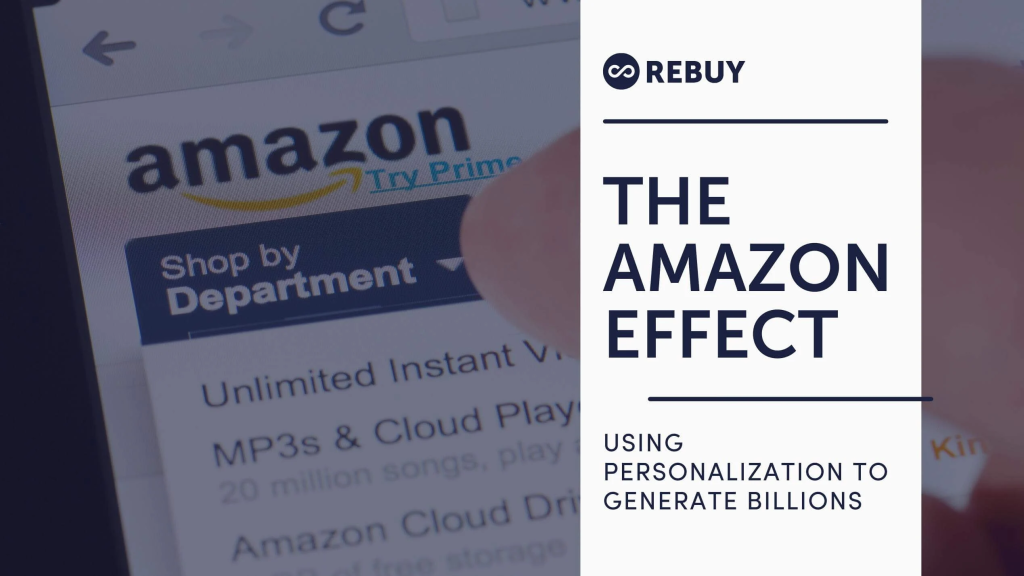 image about amazon using AI for personalization.