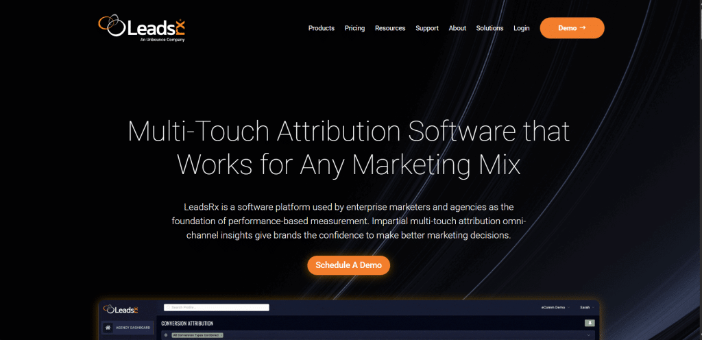 LeadsRx marketing attribution tool